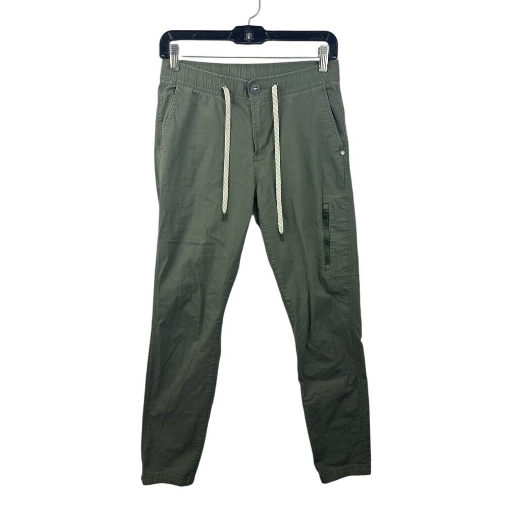Vuori Ripstop Pants Army Green Womens XS Long Utility Athletic